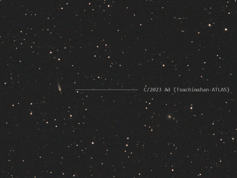 Miniaturka C/2023 A3 (Tsuchinshan-ATLAS)